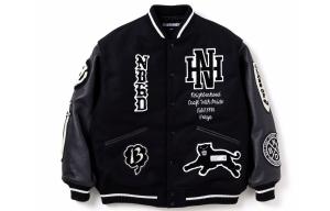 NEIGHBORHOOD Нашивка с логотипом Варети Джекет, Black