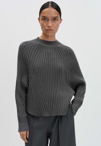 Джемпер someday. LOOSE FIT RIBBED TEXTURE, Ashy Grey Melange/Grey