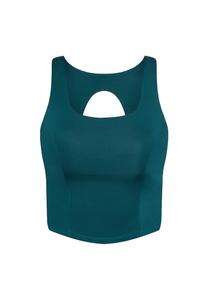 Спортивный бюстгальтер-бралетт Born Living Yoga Godo, зеленый