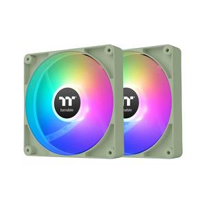 Вентилятор Thermaltake CT120 ARGB, 2 шт, зеленый