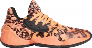 Кроссовки Adidas Harden Vol. 4 'Signal Coral', оранжевый