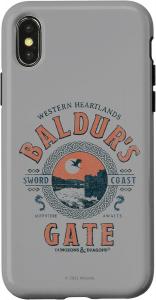 Чехол для iPhone XS, iPhone X Dungeons & Dragons Adventure Baldur's Gate