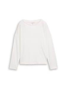 Лонгслив TOM TAILOR, White