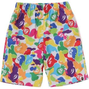A BATHING APE Шорты детские для возраста 3-7 лет multicolor