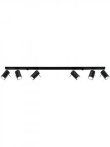 Потолочный светильник ETNA 6L черного цвета, высота 16 см Nice Lamps