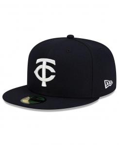 Мужская темно-синяя шляпа Minnesota Twins 2023 Authentic Collection Alternate 59Fifty. New Era