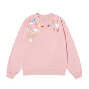 Свитшот Cinnamoroll Yugui Dog Unisex Sanrio, розовый