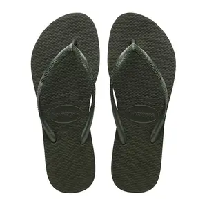 Женские тонкие шлепанцы Havaianas для ванны, зеленый