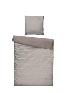 Постельное белье Sansibar Jersey Melange, серо-коричневый