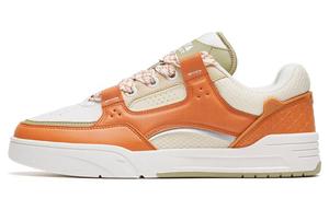 AOJIE Скейтбординг Кроссовки Мужские Низкие Кленовые Листы Коричневый/Овсяный Белый/Слоновая Кость Белый Anta