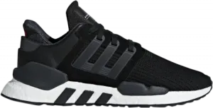 Лимитированные кроссовки Adidas EQT Support 91/18 'Core Black', черный