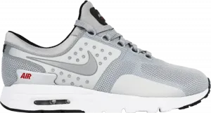 Кроссовки Nike Wmns Air Max Zero QS 'Silver Bullet', серебряный