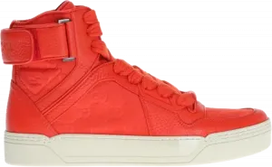 Кроссовки Gucci GG Guccissima High Dusk Red, красный