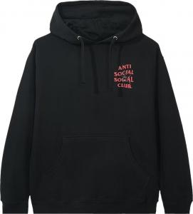 Худи Anti Social Social Club Bitter Hoodie 'Black', черный