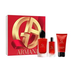 Парфюмерный набор Giorgio Armani Si Passione, 3 предмета