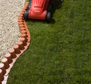 Бордюр для грядки Просперпласт Prosperplast Д/400х6,5х11 см, цвет terracotta