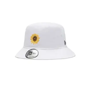 New Era Хлопковая панама унисекс белая, White