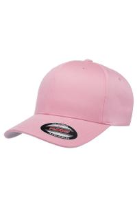Приталенная бейсболка Flexfit Yupoong, розовый