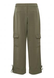 Брюки с боковыми карманами Cumuna Culture, жженая олива