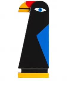 Керамическая ваза tuca, 38,5х15,5х8 см, Qeeboo, черный