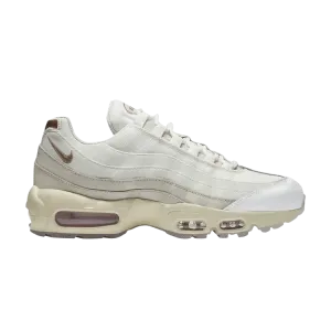 Кроссовки Nike Wmns Air Max 95 'Mountain White Bronze', белый
