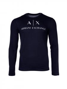 Рубашка с длинными рукавами, 1 шт., темно-синего цвета Armani Exchange
