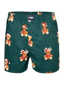 Боксеры Happy Shorts Boxer Christmas, цвет Teddy & Reindeer