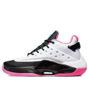 Кроссовки levitation 4 'black white pink' Xtep, черный