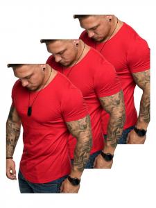 Набор из 3 футболок 3. TACOMA (3 шт. красного цвета)