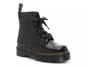 Ботинки женские Dr. Martens Molly на платформе, черный