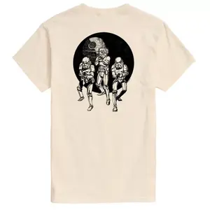 Мужская футболка с принтом группы штурмовиков Star Wars, бежевый