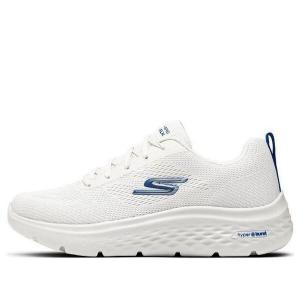 Кроссовки go walk hyper burst 'white blue' Skechers, белый