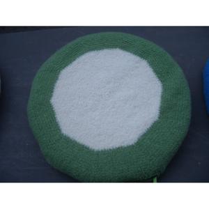 Фетровая подушка на стул, зеленый/белый