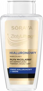 Soraya Złoty Lifting мицеллярная жидкость для снятия макияжа, 400 мл