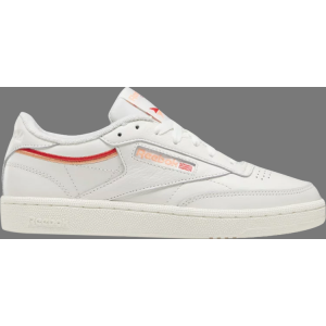 Кроссовки wmns club c 85 'chalk sunbaked orange' Reebok, белый