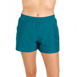 Женские шорты для плавания классического кроя с трусиками Calypsa LLC, цвет Dark Jade
