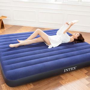 Intex 68755, одиночный, двойной, тройной, очень большой матрас, домашний напольный коврик для кемпинга, открытый спальный коврик, влагостойкий коврик, кресло для отдыха