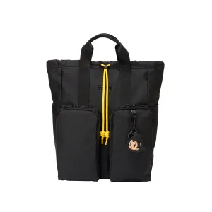 Onitsuka Tiger DENIVITA Nylon Carry Backpack Medium Unisex Black