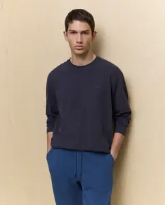 Мужская футболка с длинным рукавом Easy Wear, антрацитовый