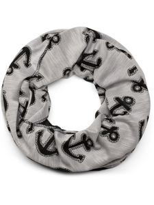 Шарф styleBREAKER, цвет grau/schwarz