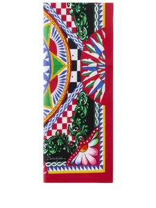 Набор из двух льняных салфеток Dolce & Gabbana, черный