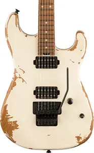 Электрогитара Charvel Pro-Mod Relic San Dimas Style 1. Двойные звукосниматели HH FR PF, гриф из падука, винтажно-белая