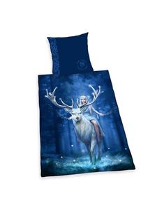 Herding Комплект постельного белья из перкаля, 135x200 см, Anne Stokes Elven Queen в синем цвете