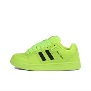 MXGM Износостойкие, легкие, увеличивающие рост, низкие женские кроссовки для скейтбординга, неоново-зеленые