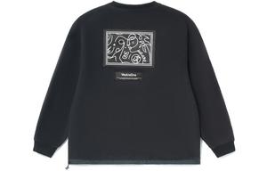 Свитшот Wade Collection унисекс черный Lining, черный