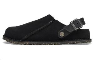 Замшевые сабо Lutry Birkenstock, Black