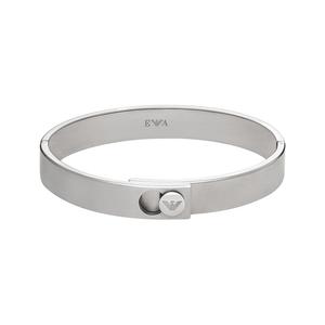 Стальные браслеты мужские серебристые EMPORIO ARMANI, EGS3086040