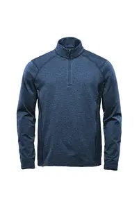 Флисовый топ Treeline с молнией в четверть Stormtech, темно-синий