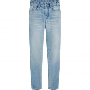 Джинсы Mid Rise с логотипом Tess CELINE, dull синий