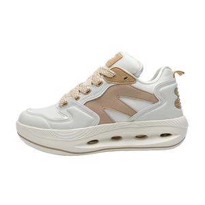 Амортизирующие, увеличивающие высоту, балансирующие, устойчивые к истиранию, легкие, нескользящие, повседневные туфли унисекс Aung San, Tofu Brown